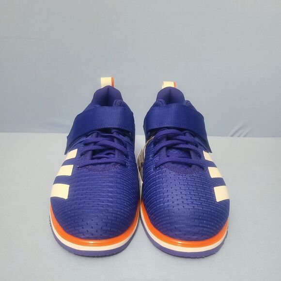 adidas Powerlift 5 Weightlifting Shoes Mens Size 8.5 Lucid Blue Orange IH8237 main image 5